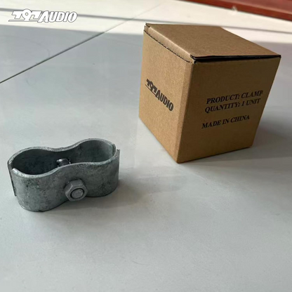 797Audio 8PCS Panel Clamps,Chain Link Fence Parts,Dog Kennel For Round Pipe Frame With 1-5/8"/42mm Diameter,Galvanized Fence,Chain-Link Hardware For Dog Run,Saddle Clamp For Kennel (8 Set)